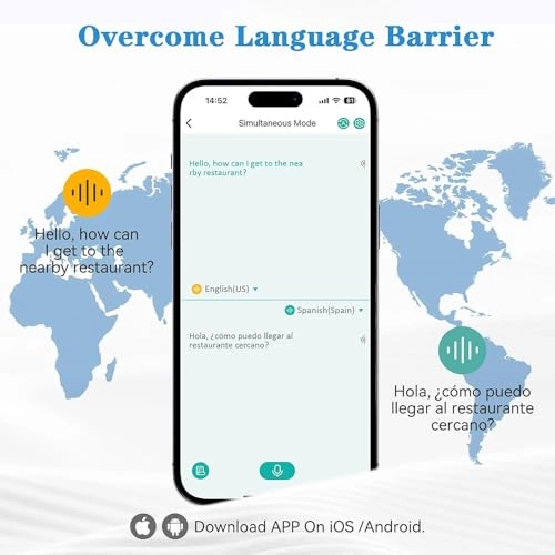 AI Real-Time Translation Earbuds - 144 Languages