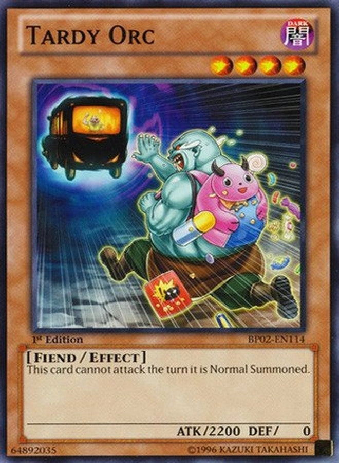 Yu-Gi-Oh! Tardy Orc BP02-EN114 - 1st
