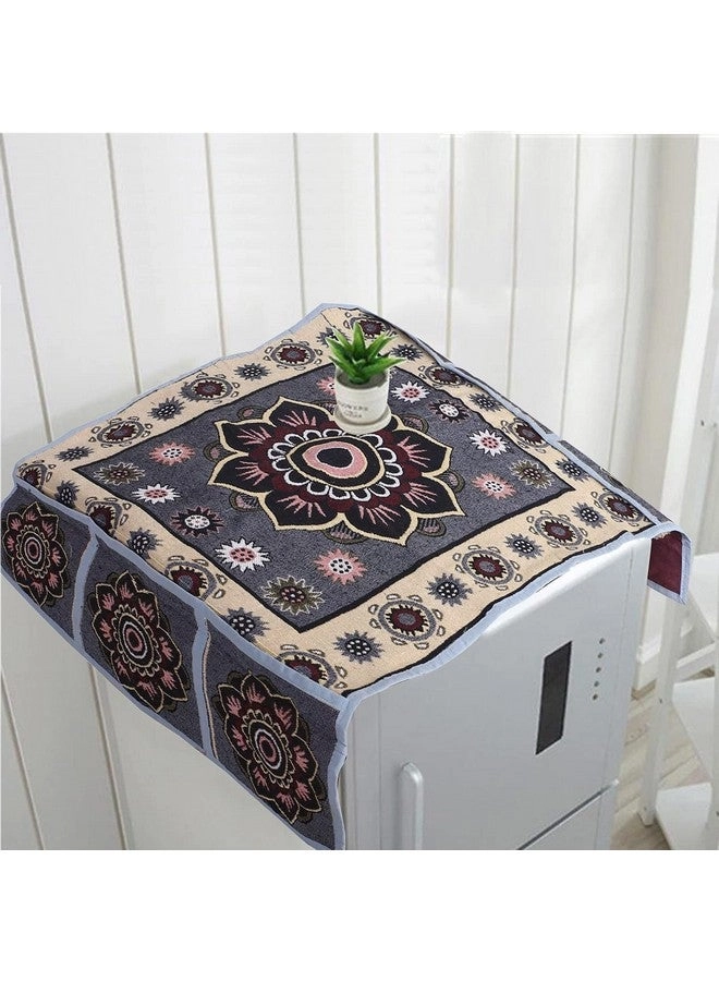 Fridge Top Cover - 97 cm x 57 cm x 1 cm + Fridge Mat - 48 cm x 33 cm x 1 cm