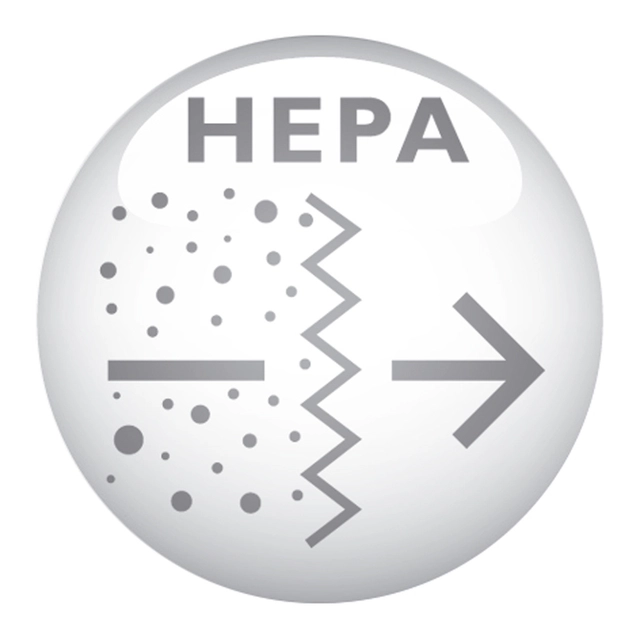 Super Clean Air HEPA 12 filter, 99.5% filtration