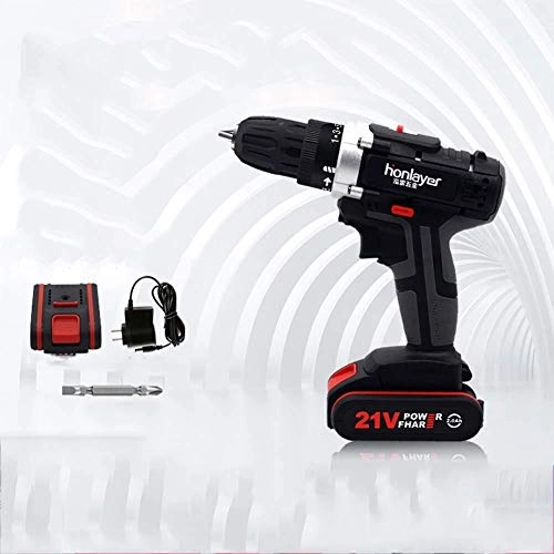 Impact Cordless Drill - 21V 2 Lithium Ion Batteries