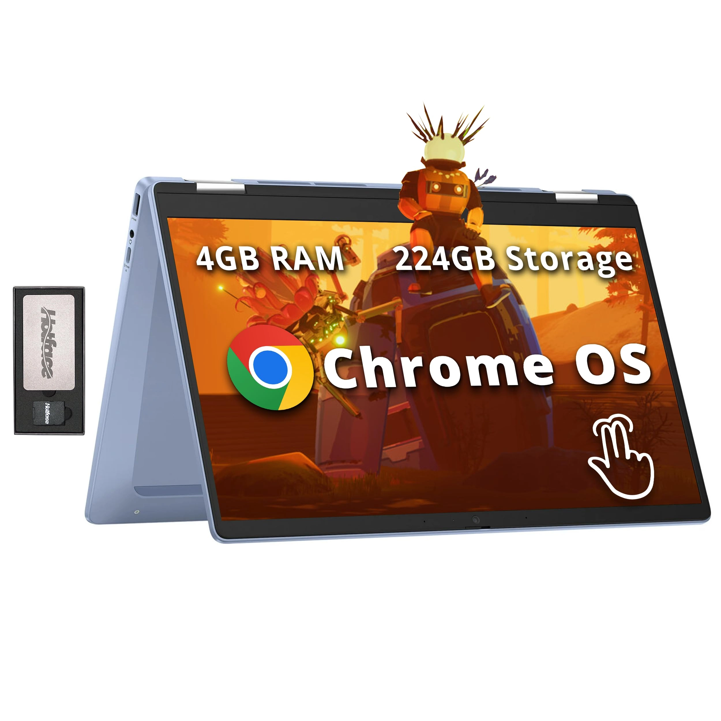 Chromebook x360 - 14'' N100 4GB DDR4 224GB Storage