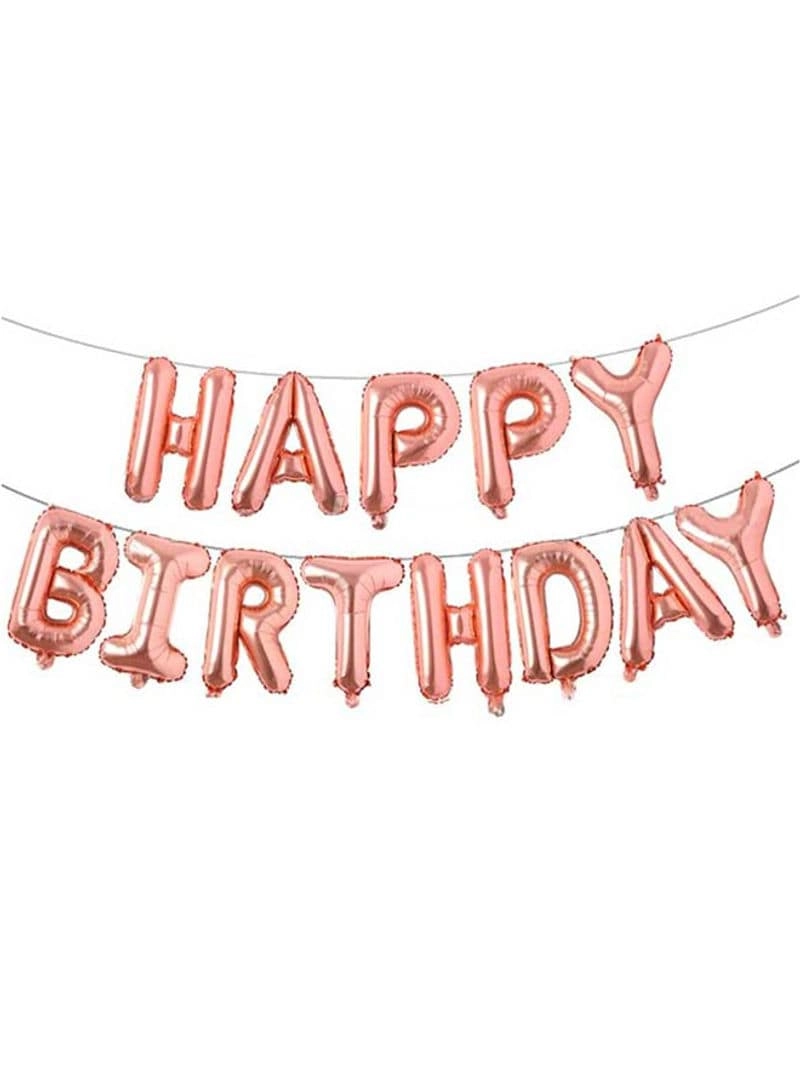 Party Time Trading LLC Happy Birthday Foil Balloon - 25Pcs