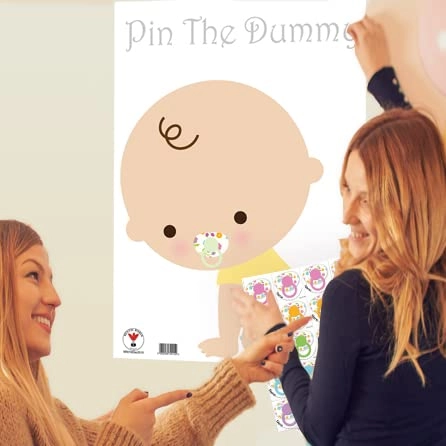 Pin The Dummy On the Baby - Adult 35 Players