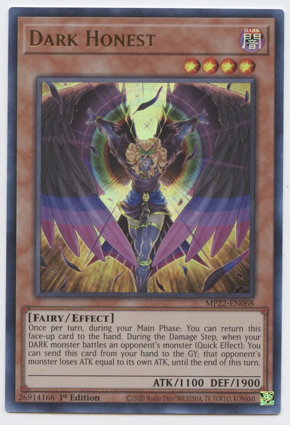 Yu-Gi-Oh! Anime Dark Honest MP22-EN068