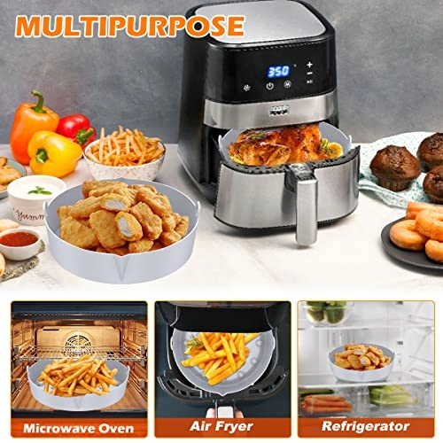 Air Fryer Silicone Pot - silicone 2 Pcs