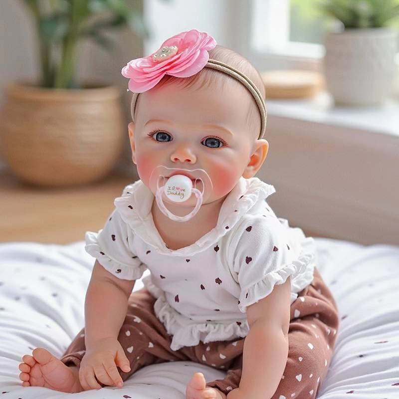 Reborn Baby Doll - 19 Inch Vinyl Cloth Body Ages 3+