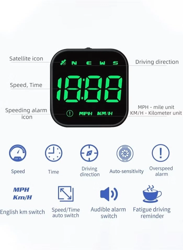 HUD Head Up Display - GPS Speed Meter