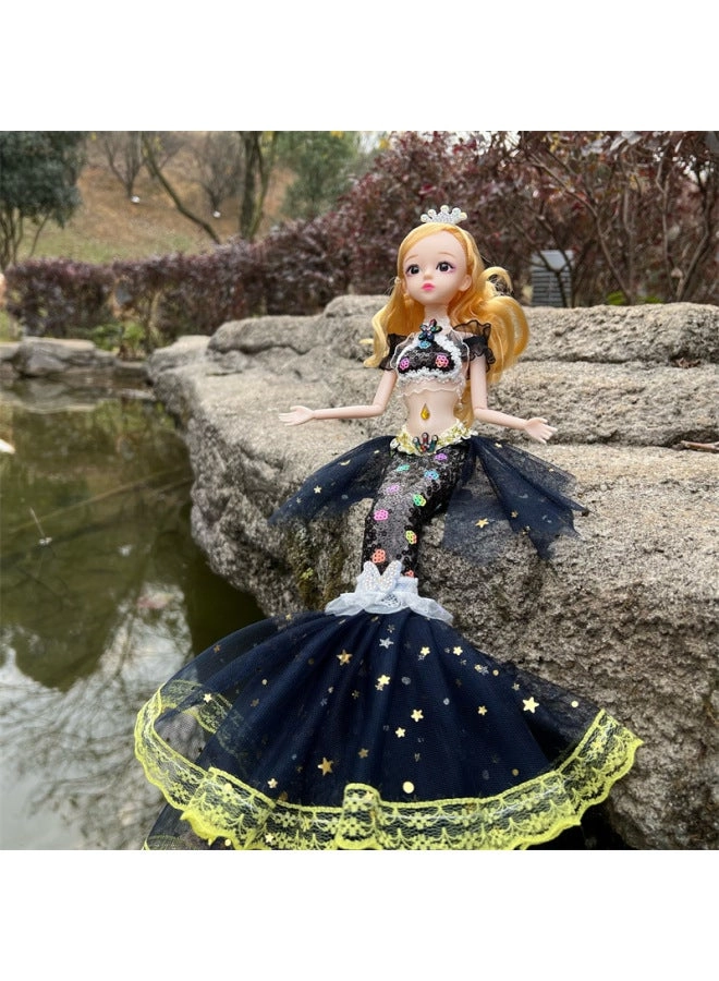 Mermaid Doll - Princess Lace Fish White