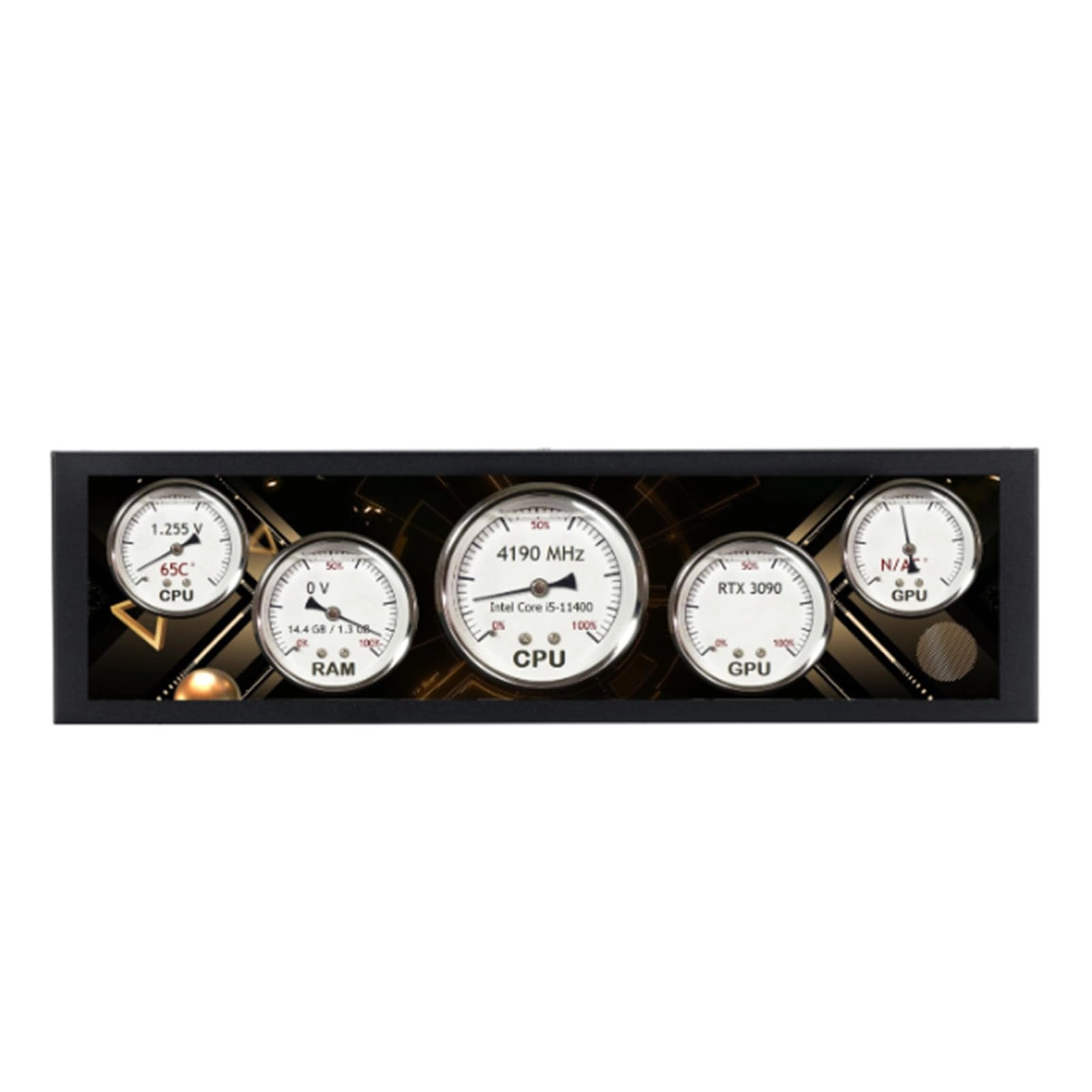 SENECESLI Computer Temp Monitor - SEbkxnz0m9fg-12 8.8 Inch 1920x480