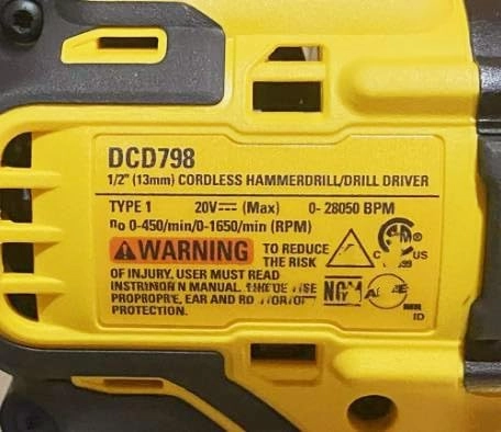 Belt Clips Steel - 3 Pieces Suitable For DCD798 DCD798B DCD798D1