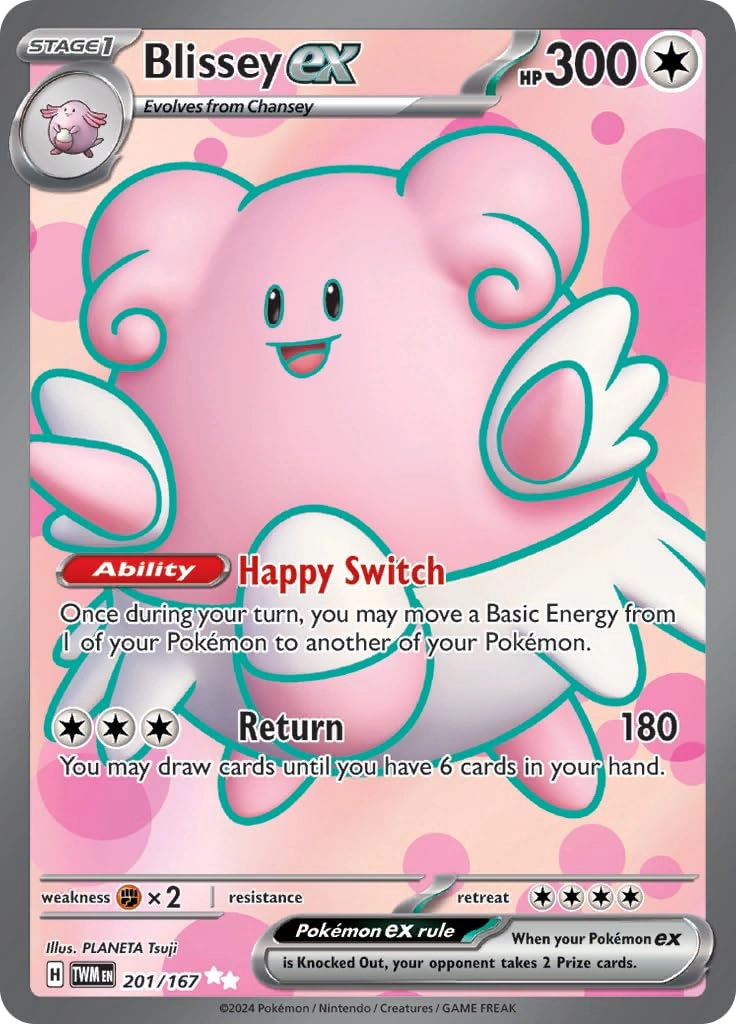Pokémon Blissey ex/167