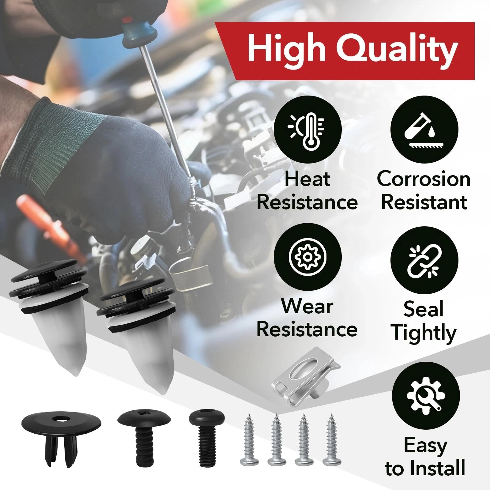 Hood Scoop Mounting Kit