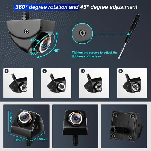 Back up Camera - Night Vision CVBS/AHD 1080P