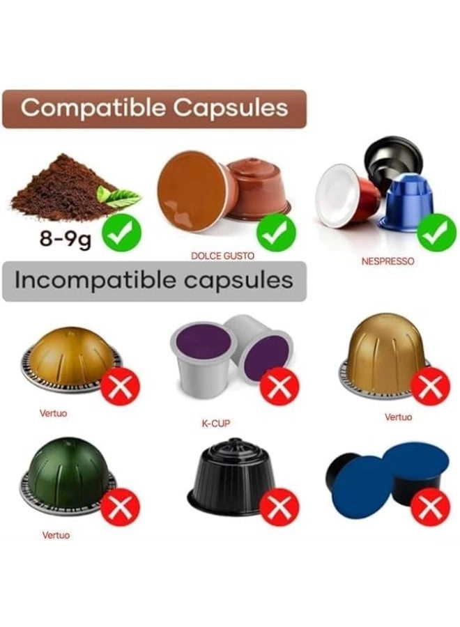 3-in-1 Portable Espresso - 7500mAh 20-bar USB-C