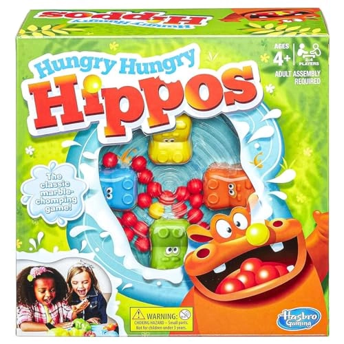 Hungry Hungry Hippos - 1 4 years to 99 years English
