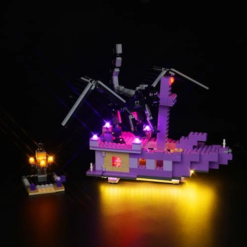 Light Kit for LEGO The Ender Dragon and End Ship 21264