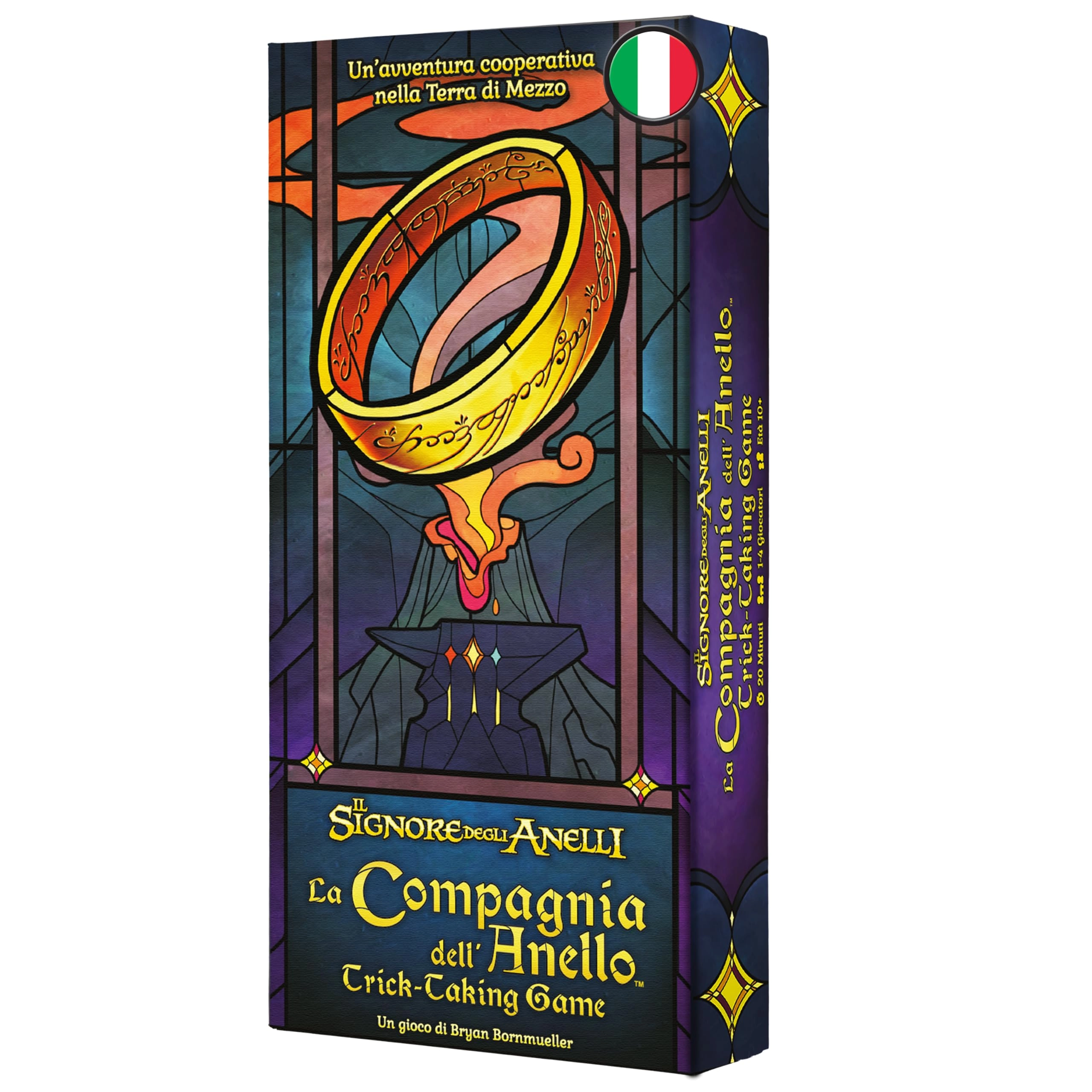 Asmodee La Compagnie de la Ring: Trick Taking Game (Italian)