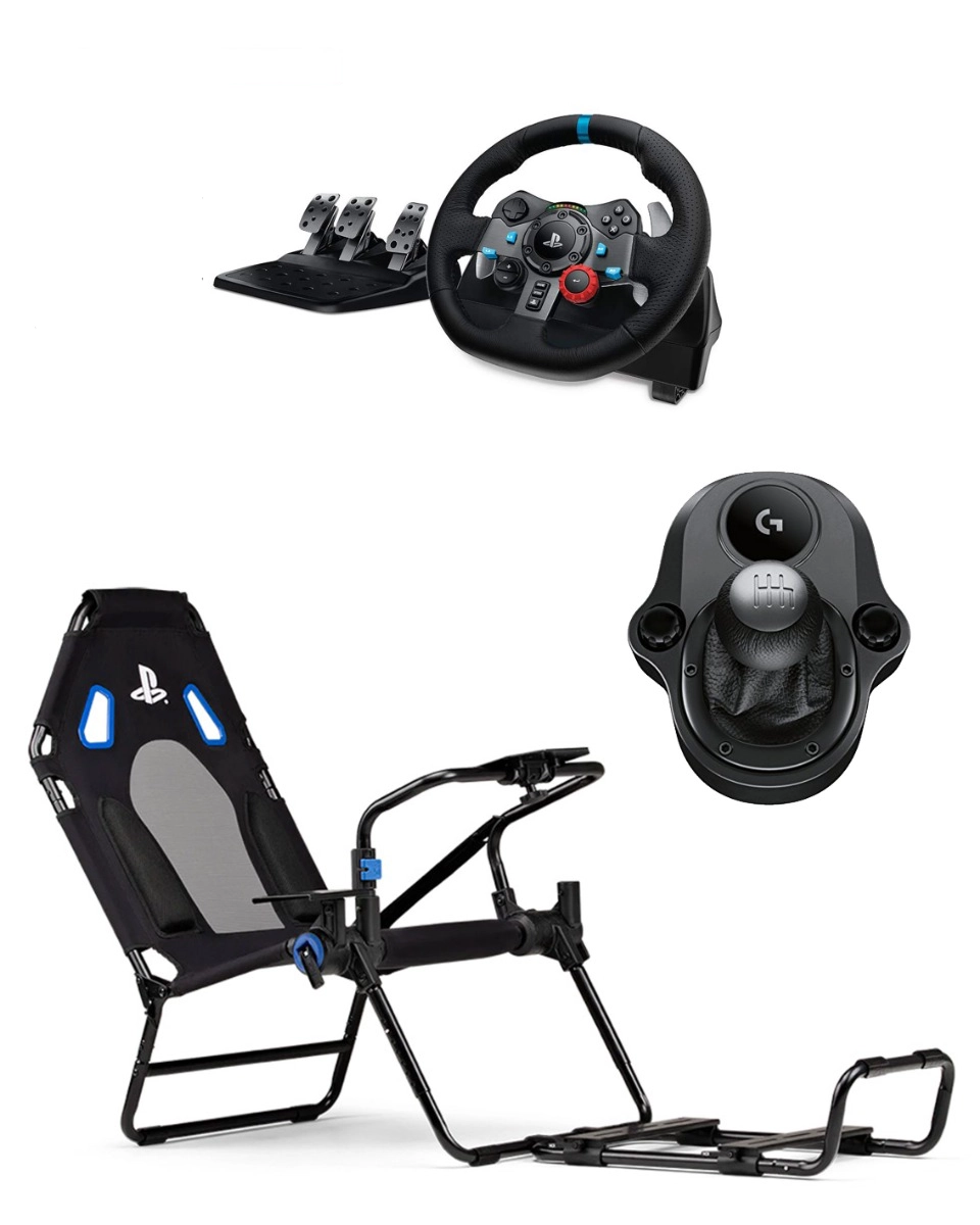 Next Level Racing GT Lite PlayStation Edition + G29 - UK + Driving Force Shifter