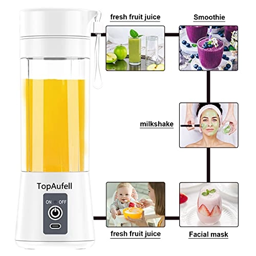 Portable Blender - USB Rechargeable 6 3D Blades