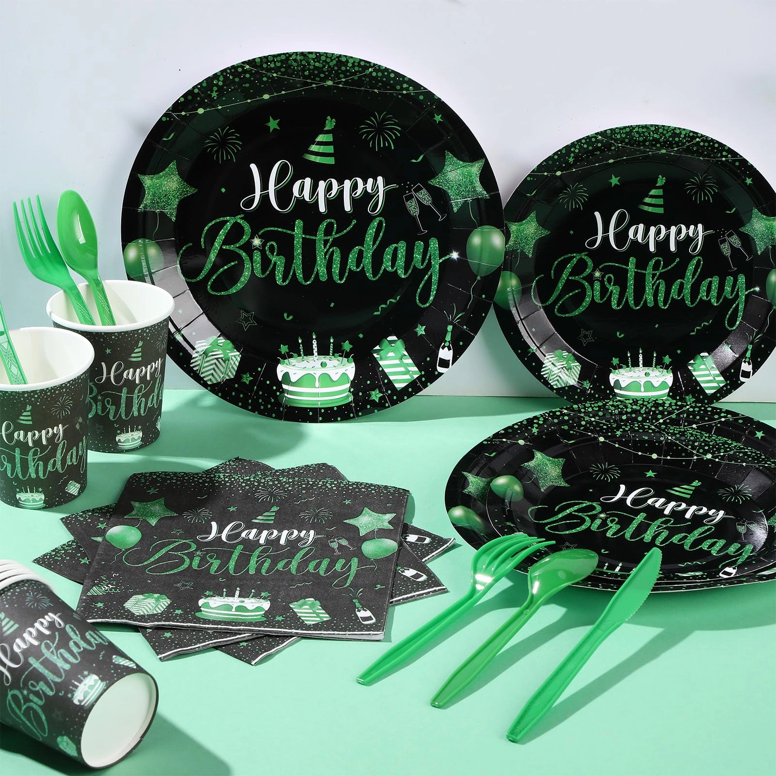 171 Pcs Happy Birthday Party Supplies