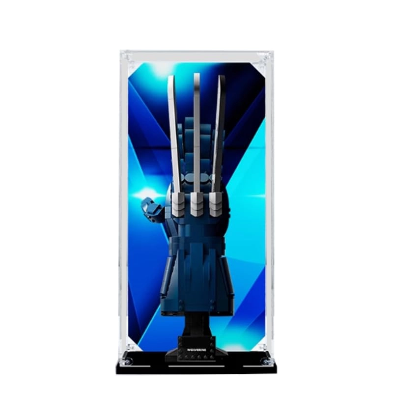 HCAEIOFJ Lego Clear Acrylic Display Case (76250) - Wolverine's Adamantium Claws
