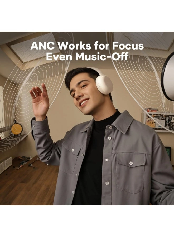 Active Noise Cancelling Headphones Wireless Headphone