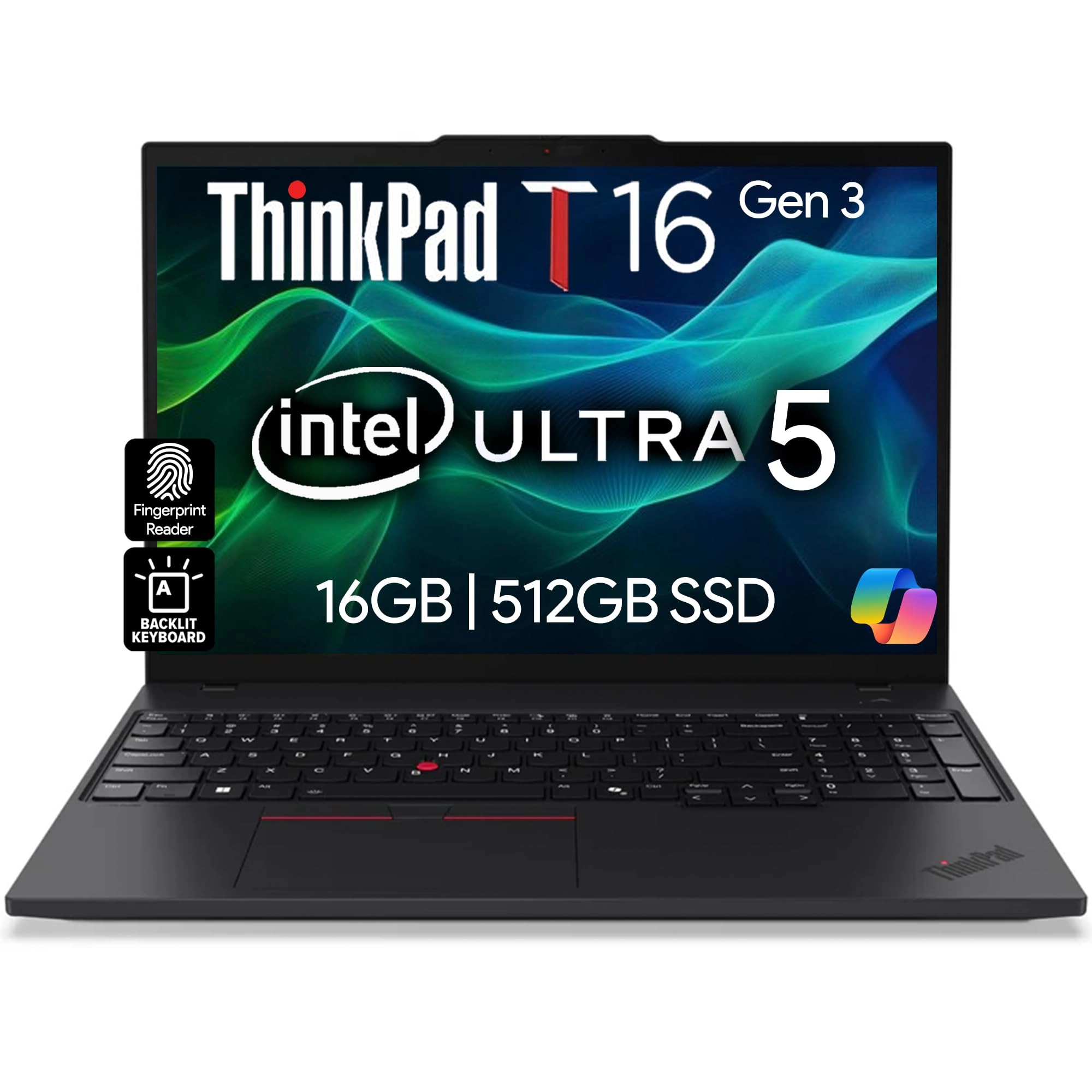 Lenovo ThinkPad T16 Gen 3 21MNS0ML00 - 16'' Core Ultra 5 125U 16GB DDR5 512GB SSD