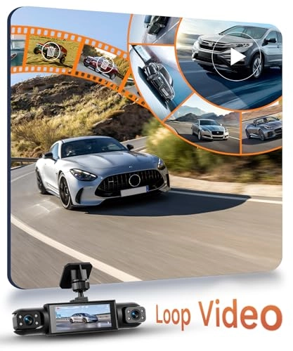 360° 4 Channel Dash Cam - 1080P