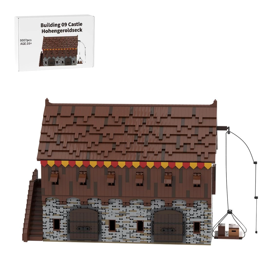 Thinkizen Hohengeroldseck Castle - 9007 Parts 62 Modules
