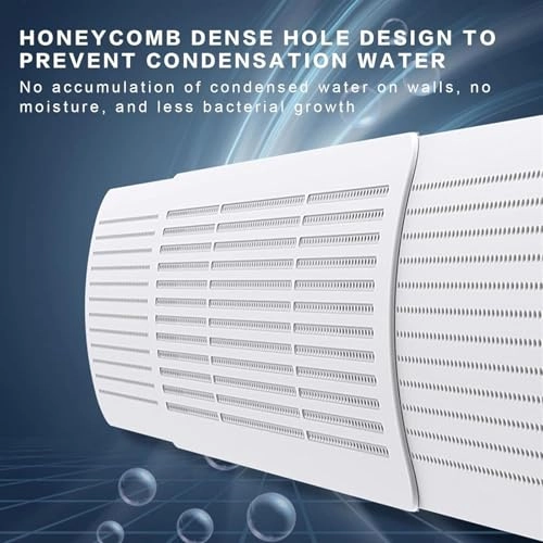 Air Conditioner Deflector - PVC 180° Adjustable