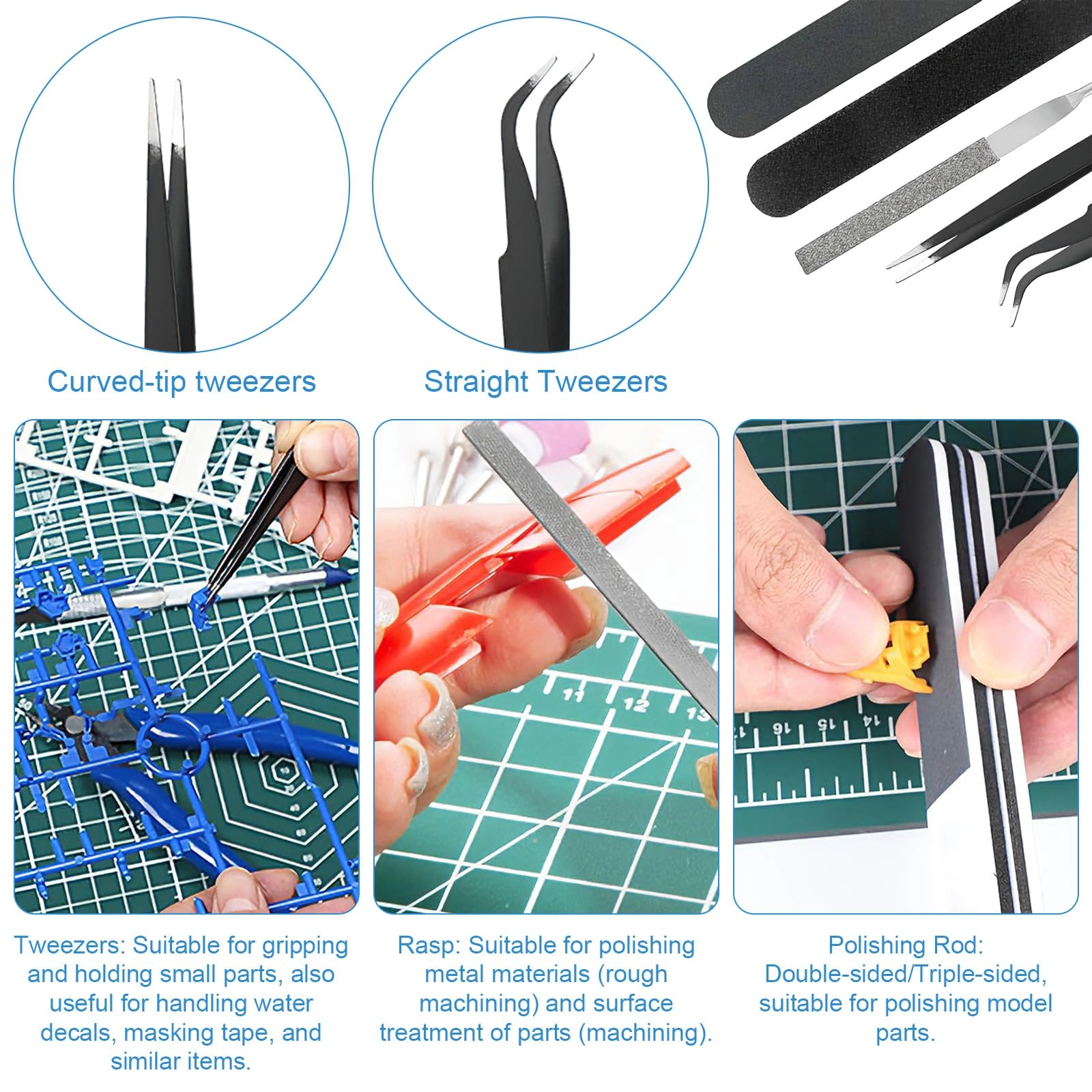 Model Making Tool Kit - 16 Pcs