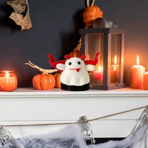 Crochet Devil Ghost - 6.5x6.5cm 1