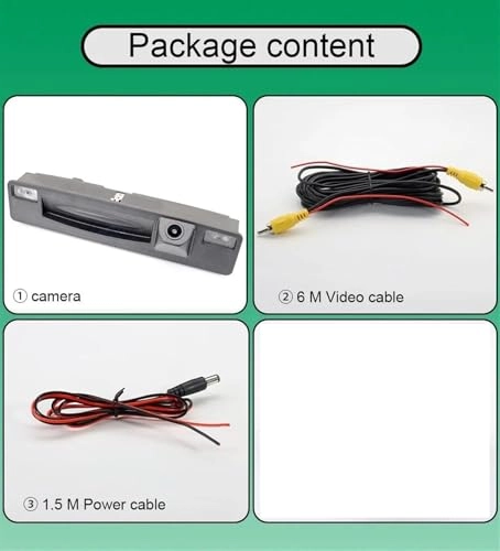 Rear View Camera - Night vision Wire AHD 720P