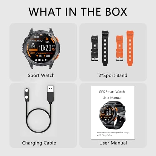 Military Smart Watch metal alloy