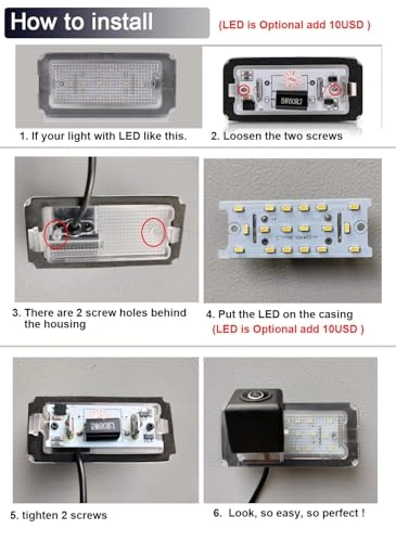 Rear View Camera - Night vision Wired 640p