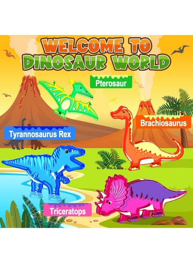 Dinosaur Toys Magnetic Tiles - Dinosaur