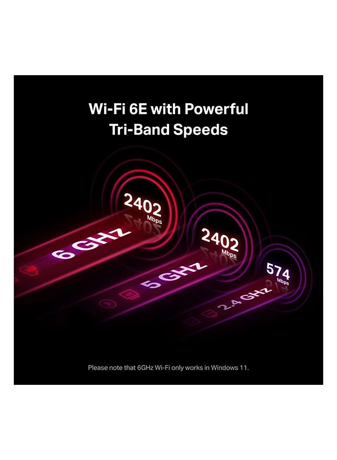 Archer TXE72E - Tri Band PCIe WiFi 6E