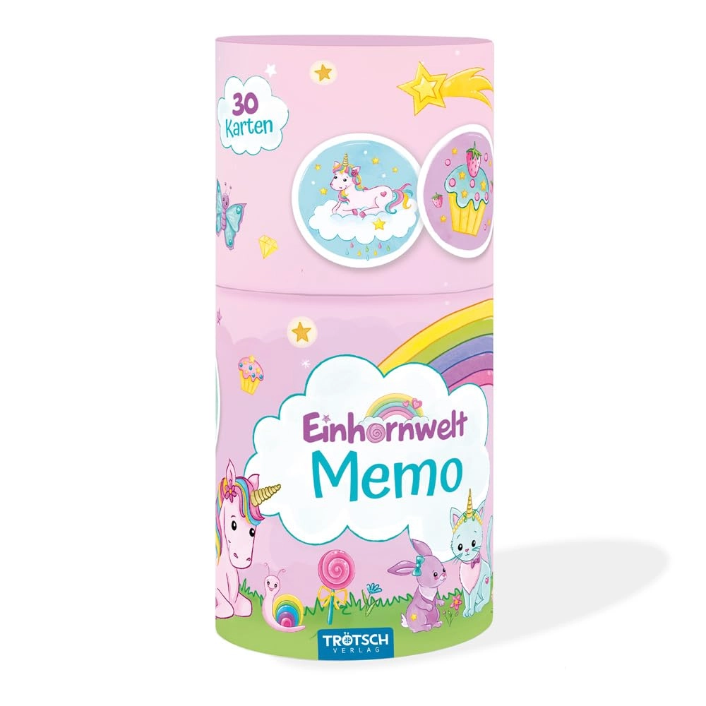TROTSCH Memo Game Unicorn World - 36 months and up