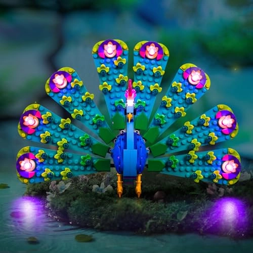 31157 Exotic Peacock - LED Light Set Decoration Lighting