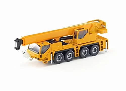 Siku 2110 Mobile Crane Truck - 1:55 Metal/Plastic Yellow