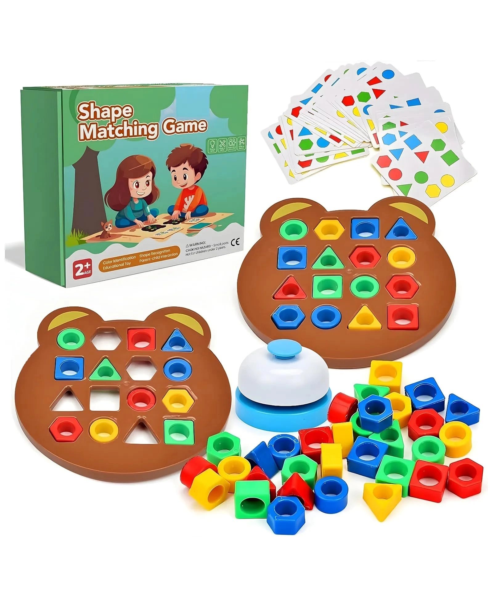 PLUSPOINT Shape Matching Puzzle Game - 3+