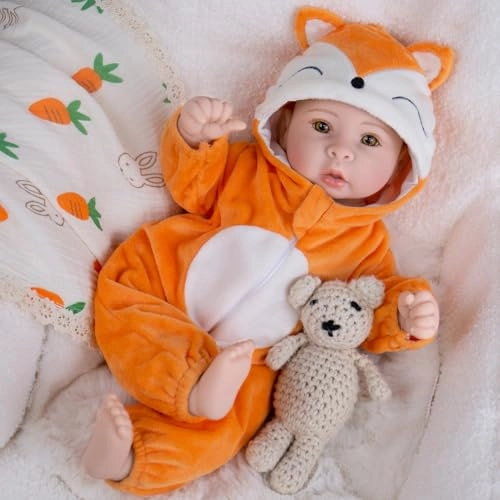 Real Life Baby Dolls - 17 inches Vinyl Soft Cloth Body Ages 3+