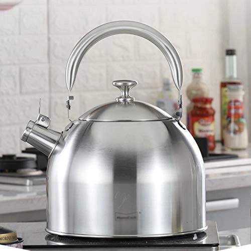 Whistling Kettle - Stainless Steel Ergonomic Handle