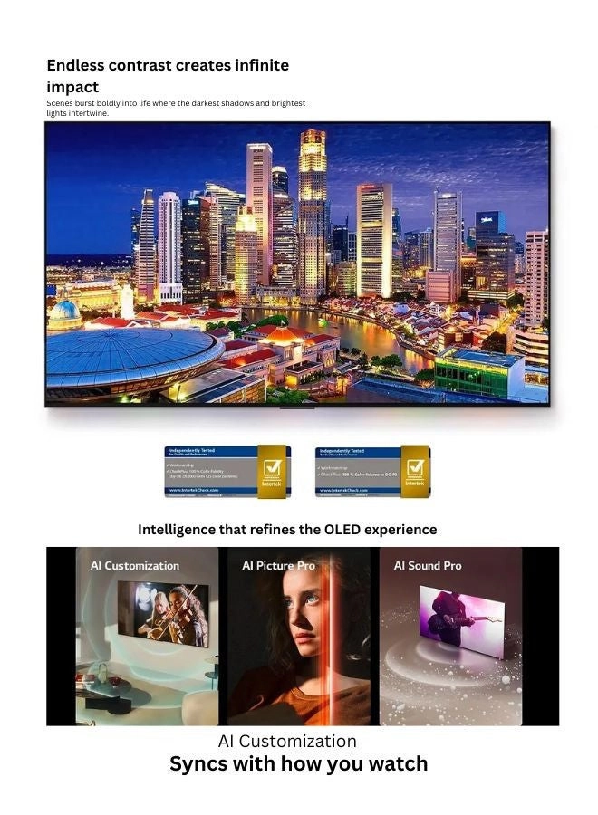 OLED77B46LA - 77 inch Bundle