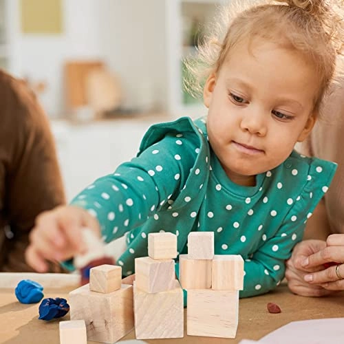 Wooden Cubes - 50 pieces