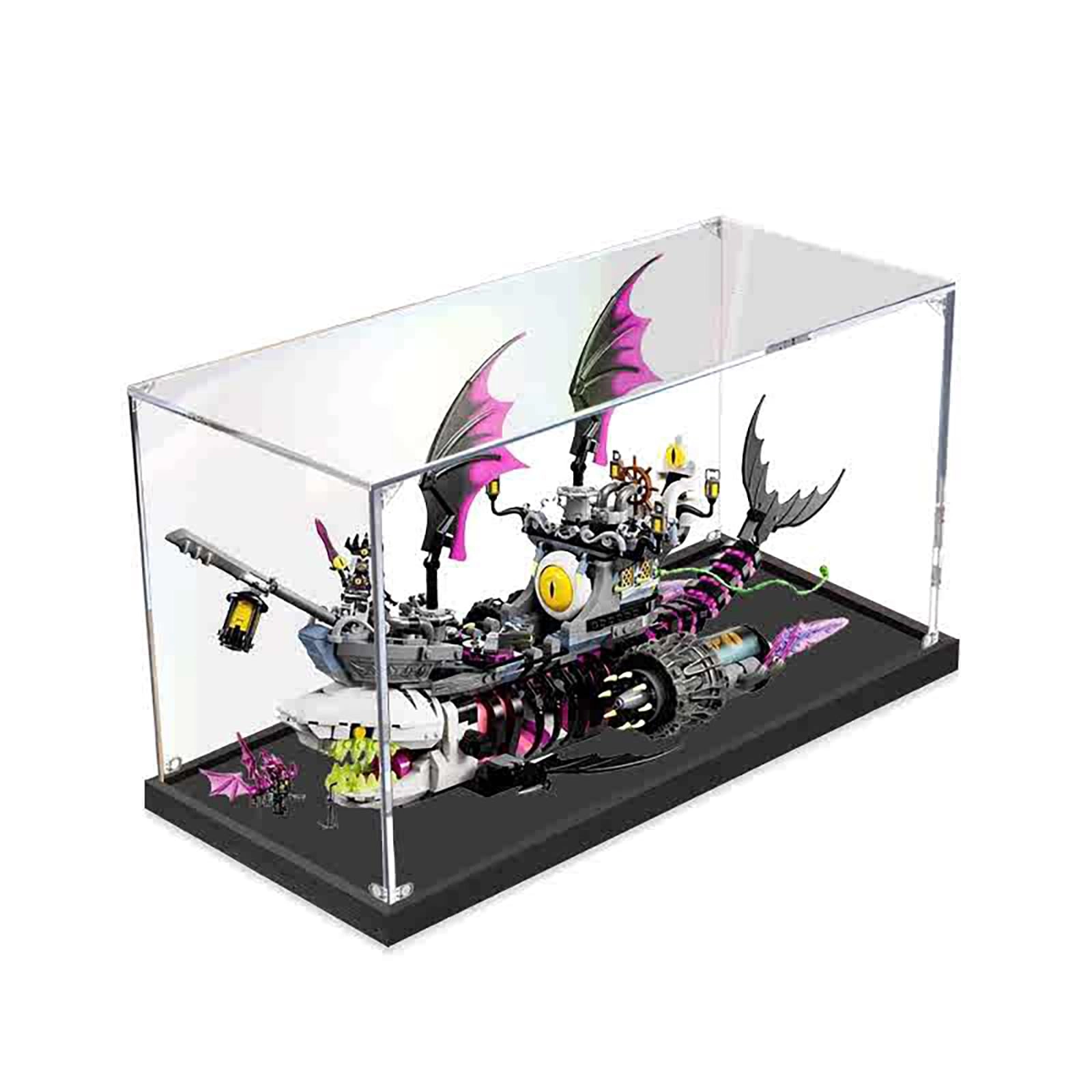 bodamaike Acrylic Display Case - 60 x 30 x 35 cm 3 mm