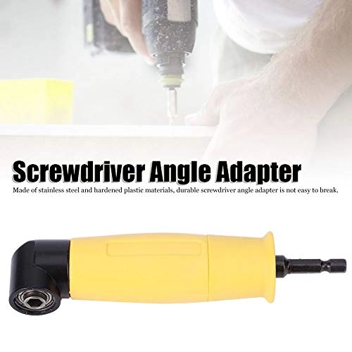 Screwdriver angle adapter - Electric Drill Plastic Stainless steel