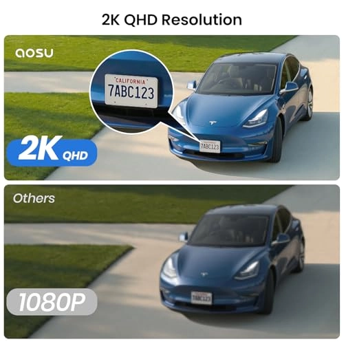 Solar Security Camera 2K Pack