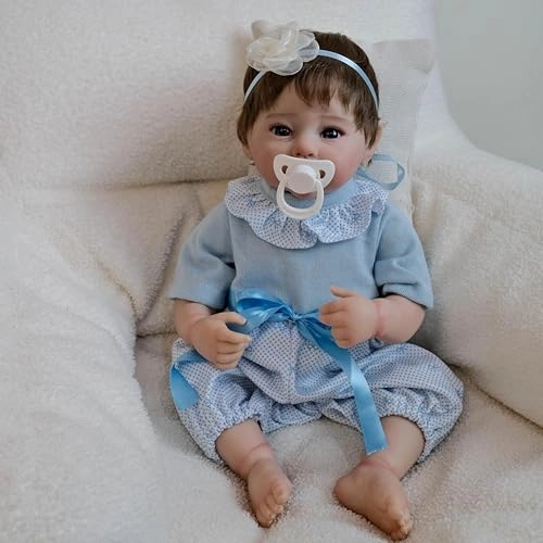 Raven Reborn Baby Doll - 19 inch Full body vinyl girl Ages 3+